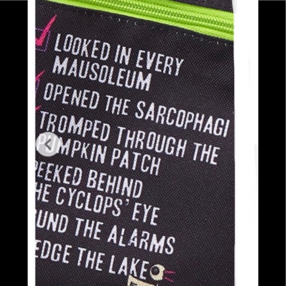 DISNEY THE NIGHTMARE BEFORE CHRISTMAS Jack Skellington Passport CROSSBODY BAG! - Picture 4 of 5